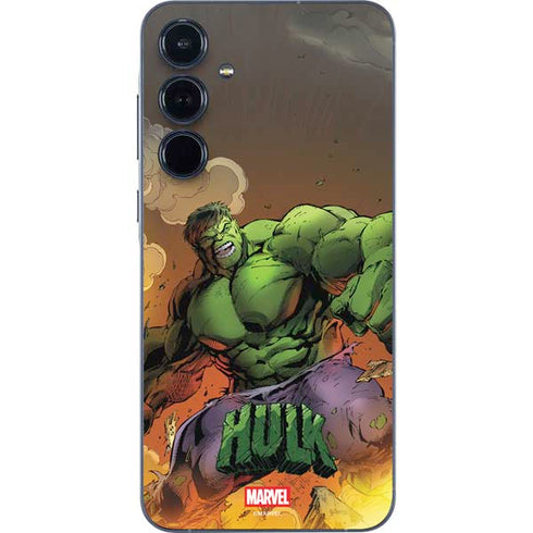 Marvel Hulk Smash Galaxy A55 5G Skin